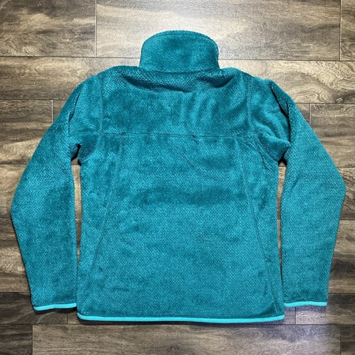 Patagonia Pullover ReTool Snap-T Fleece Polartec Thermal Pro Green Women's S - Picture 8 of 8