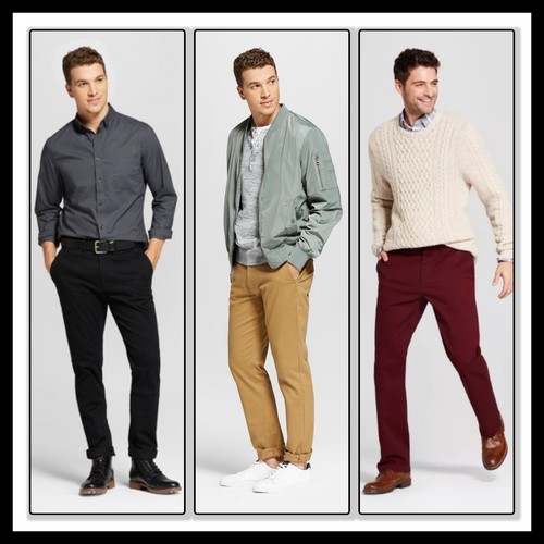 GOODFELLOW Hennepin Chino SLIM FIT Pants STRETCH  11+ Colors * REG + B&T SIZES - Picture 6 of 24