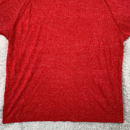 Adidas Climalite Red Indiana USA Short Sleeve T Shirt Size Men's Large L - Picture 10 of 14