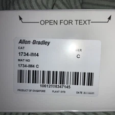 1734-IM4 SER C AB POINT I/O 4 Point Digital Input Module New Sealed