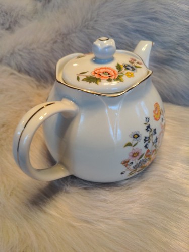 Vintage Robinson Design Group 1989 Floral Porcelain Teapot Japan 48oz / 6cups - Bild 18 von 18