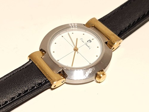 RETRO LUXURY TWO TONE STAINLESS STEEL LADIES QUARTZ WATCH"PIERRE CARDIN" - Picture 6 of 10