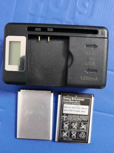 Sony BST-37 Battery AND universal charger for K758 W700 W800 W810 W550C W810C - Picture 1 of 7