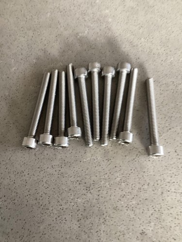 M6 - 6mm X 40mm Stainless Steel Allen Bolts - Cap Head Screws A2 ( PACKS 10 ) - Picture 9 of 21