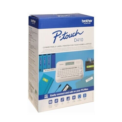 Brother P-Touch D410 Label Printer Professional Labelling Machine - Picture 2 of 3