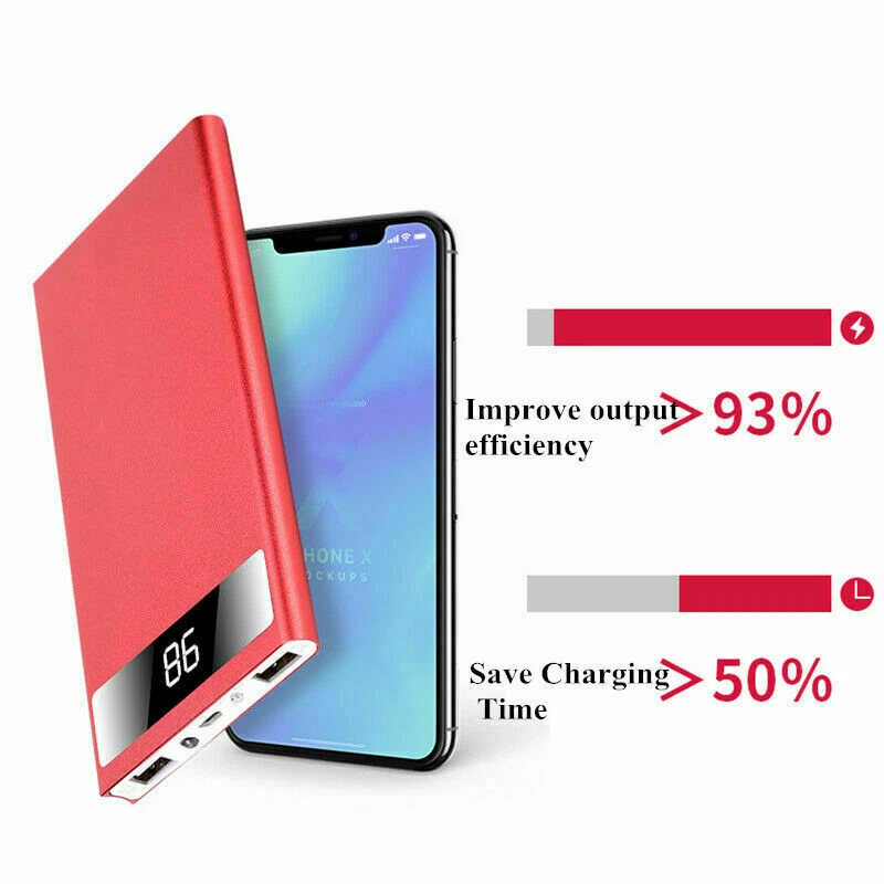 2020 New Portable External Battery Huge Capacity Power Bank 10000mAh Charger - Image 4 of 4