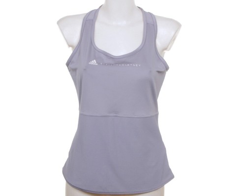 Sport TOP STELLA McCartney grau atmungaktiv M 38 40 - Bild 2 von 10