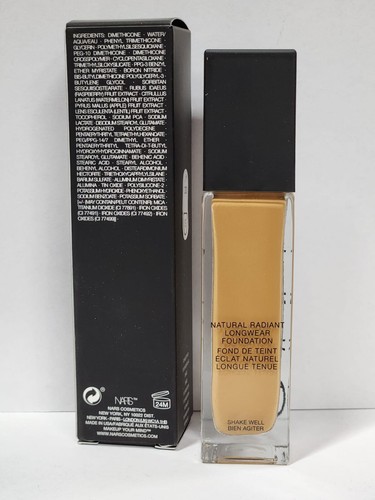 BRAND NEW: NARS NATURAL RADIANT LONGWEAR FOUNDATION - 30ML - MED/DARK 2 TAHOE - Picture 2 of 7