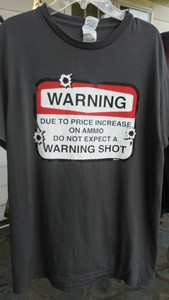 Ammo-Gun-2nd-Amendment-Security-T-Shirt-Size-Medium