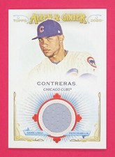 2020 Topps Allen and Ginter Willson Contreras Relics #FSRBWG Chicago Cubs