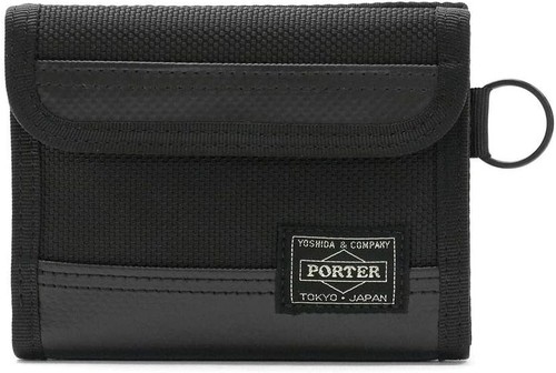 Yoshida Kaban PORTER / HEAT WALLET 703-07887 Black NEW from Japan - Picture 1 of 8