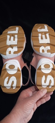 Cute Sorel Kinetic Sandal! New Without Box Or Tag Pink Size 9 - Picture 6 of 8
