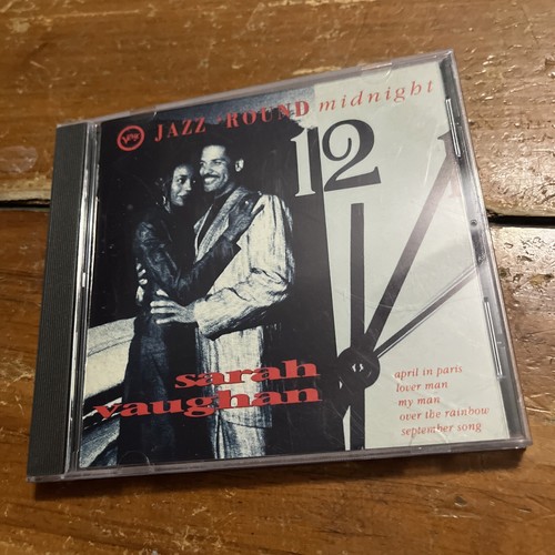 Jazz 'Round Midnight: Sarah Vaughan by Sarah Vaughan (CD, Jun-1992, Verve)