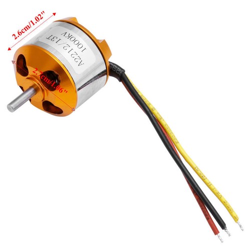 A2212 930/1000/1400/2200/2700KV Outrunner Motor Brushless Flugzeug Quadrocopter - Bild 32 von 52