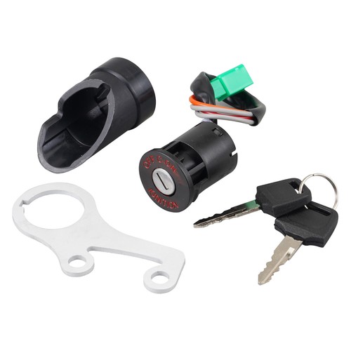 Ignition Key Switch Gas Cap Lock Set For Suzuki DRZ400S DRZ400SM DRZ 400 S SM - Picture 3 of 6