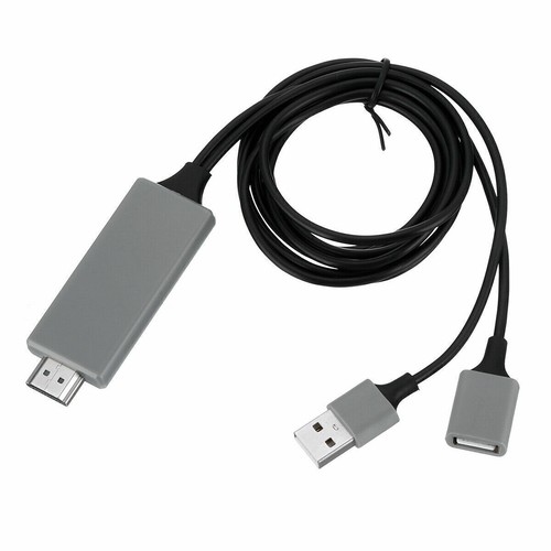USB HDMI Kabel 1080P Telefon zu Digital TV HDTV AV Adapter für iPhone iPad Android - Bild 6 von 11