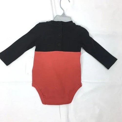 New Disney Store Mickey Mouse Baby Boy Costume Bodysuit + Hat 9 - 12 Months - Picture 2 of 2