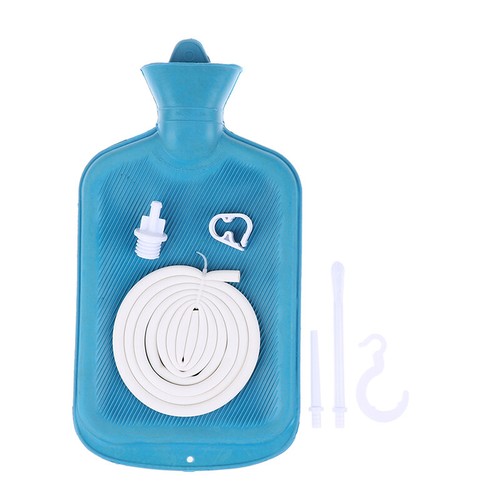 Colon Cleanse Enema Bag with Tubing Hot Water Bottle Shower Douche & Home K QO - Picture 6 of 14