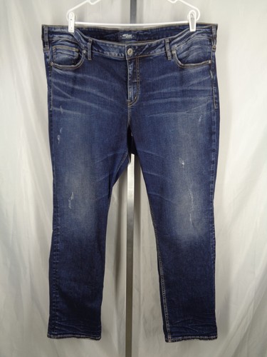 Silver Aiko Jeans Plus Size 24 x 32