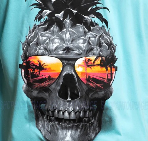 Sullen Pineapple Paradise Premium SCM4340 Short Sleeve T-shirt For Men 2 Colors - Picture 12 of 14