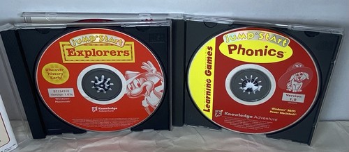 Children’s Educational Learning Games PC-CD Lot Of 9 Jump Start Phonics Math Fun - Picture 15 of 15