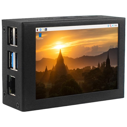 3,5-Zoll-Touchscreen-LCD-Display mit Metallgehäuse & Lüfter für Raspberry Pi 4B - Bild 4 von 13
