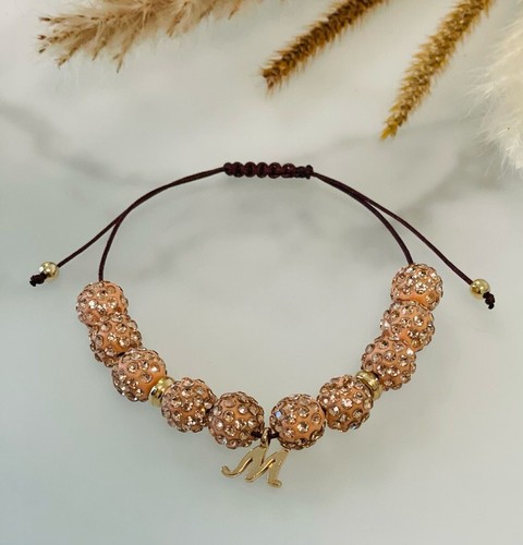 Bracciale Bracciale Perle Braccialetto Amicizia Regalo Personalizzato Compleanno - Foto 3 di 4