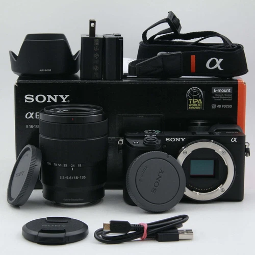 * OPEN BOX EXCELLENT * Sony Alpha a6400 Mirrorless Digital Camera with 18-135mm
