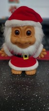 Large 8" Santa Claus Russ Troll Doll Christmas. ST4