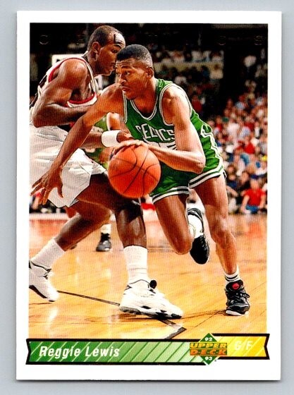 1992-93 Upper Deck Reggie Lewis #120 Boston Celtics