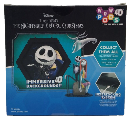 Jack Skellington The Nightmare Before Christmas 4D WOW POD Tim Burton NRFB - Picture 2 of 2