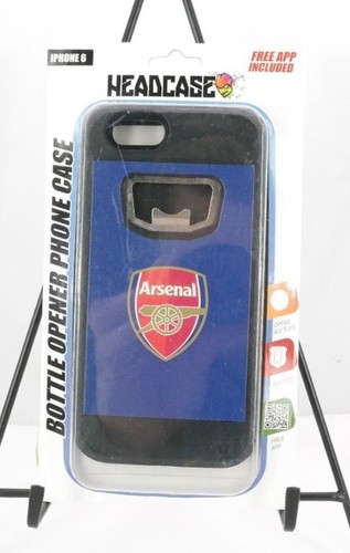 Arsenal Football Club Bottle Opener iPhone 6 Case Blue Black by Headcase TF