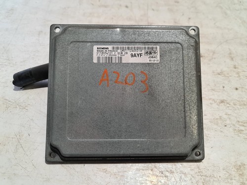 Ford Focus ECU Ignition Barrel & Key Door Lock 1.6 Petrol 2005 MK2 OEM - Picture 10 of 13