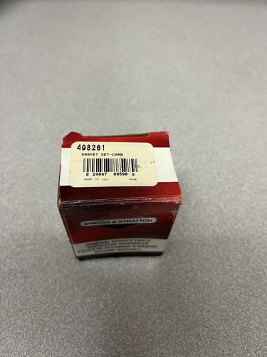 Genuine Briggs & Stratton Gasket Set-Carb #498261 - Picture 3 of 5