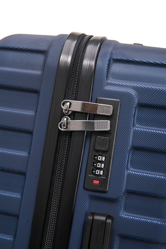 7ER REISEKOFFER REISEGEPÄCK BLAU ABS gateBAG NEU - Bild 6 von 9