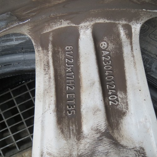 4 Mercedes-Benz Alufelgen für SL R230 8,5x17" ET35 A2304012402 - Bild 13 von 15