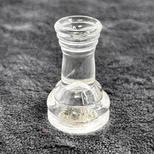 Glass Chess Pieces Replacements Clear and Frosted Larger Size Sold Individually - Picture 4 of 24