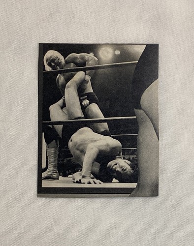Hulk Hogan RC 1981 RARO JAPÓN corte a mano - Imagen 2 de 2