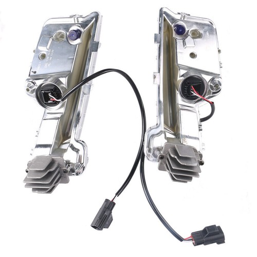 Pair LED Front Bumper Fog Lights Driving Lamp Clear Lens For Volvo S60 2014-2018 - Picture 5 of 8