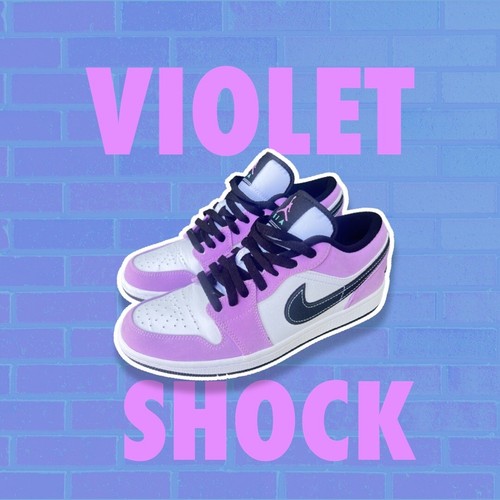 Size 9.5 - Jordan 1 Low SE Light Purple - Picture 1 of 5