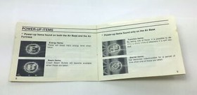 Air Fortress Nintendo NES Hal America Video Game Instruction Manual ONLY (1988)