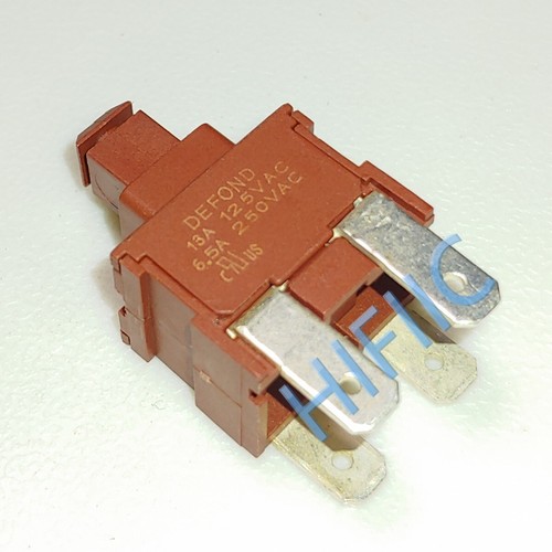DEFOND CPU-2113 Power ON OFF Switch Push Botton 4 Pins 13A 125V 6.5A 250VAC - Picture 2 of 4