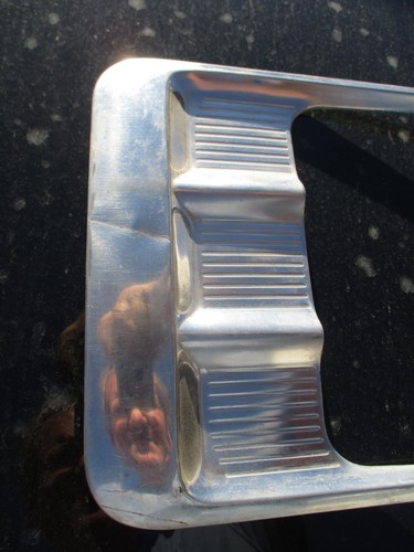 PAIR 1958 CHEVROLET CHEVY IMPALA QUARTER PANEL TRIM PITCHFORKS - Picture 3 of 11