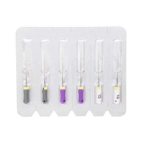Archivos endodoncia dental C 21/25 mm endo conducto radicular uso manual archivo cateterismo - Imagen 15 de 27