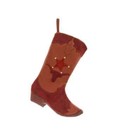 WESTERN COWBOY BOOT Christmas Stocking by Kurt Adler