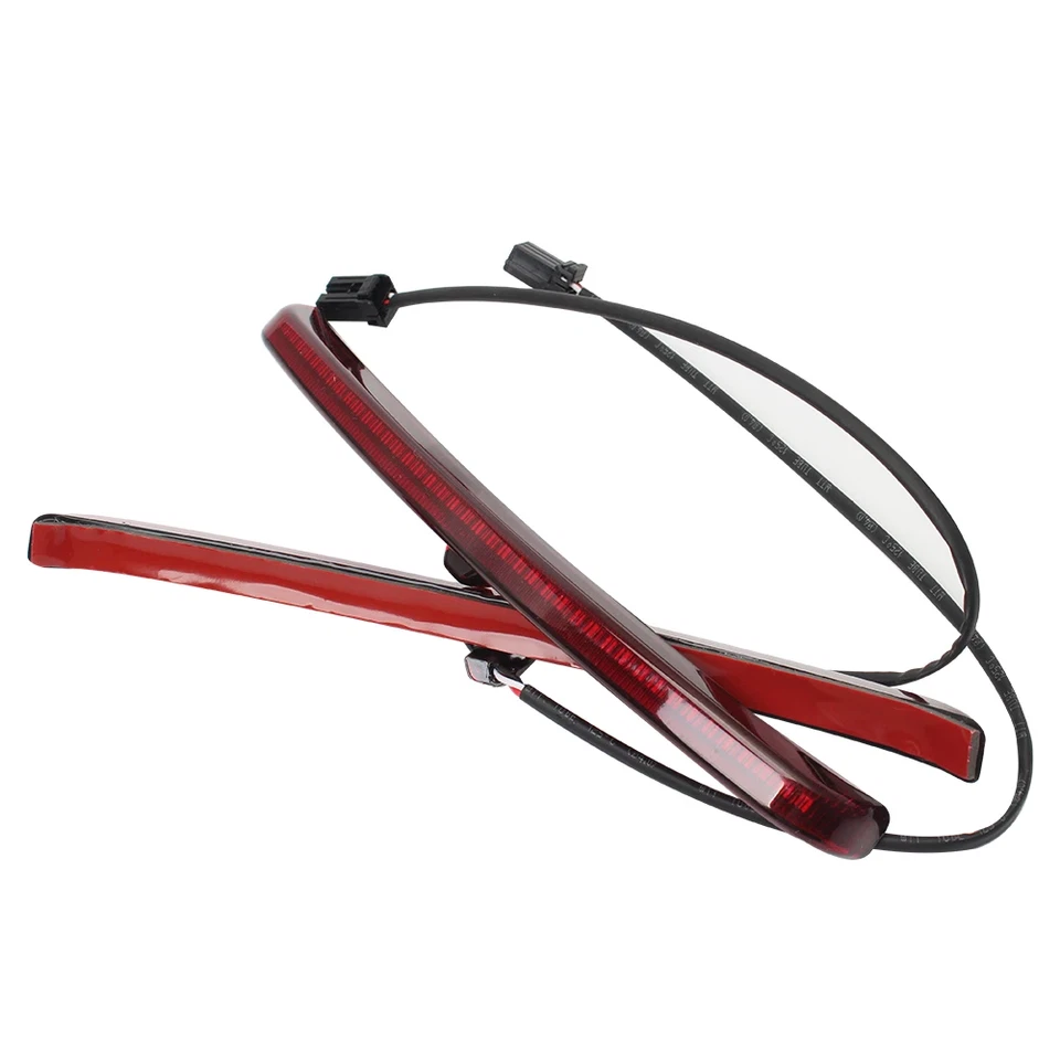 Красный светодиодный тормозной ходовой фонарь с лопастями заднего крыла для Harley Trike Tri Glide 09-22 - Изображение 4 из 4