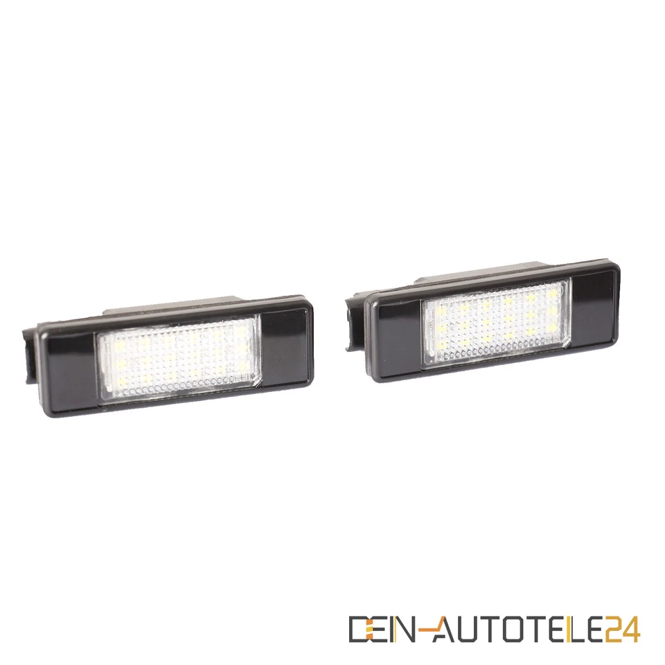 ILLUMINAZIONE TARGA LED ADATTA PER CITROEN C5 II RC C6 TD C8 EA JUMPY - Immagine 3 di 4