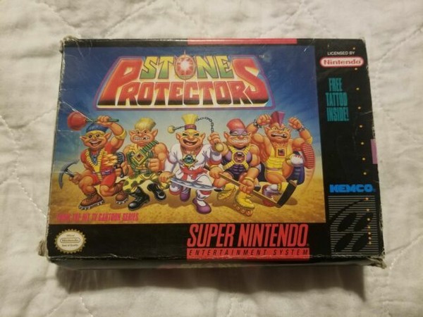 低反発 腰用 ストーンプロテクターズ 北米復刻版 SNES