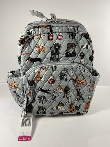 Vera Bradley ESSENTIAL RUCKSACK CATS Meow, DOG Show Compact - Bild 1 von 22