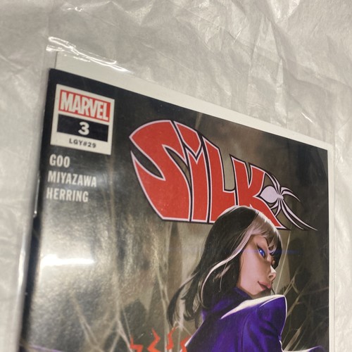 Silk #3 Cover A 1st Print from Marvel comics 2021 cover by Woo Chul Lee - Picture 6 of 7